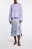 Dorothee schumacher rok bloemen blauw