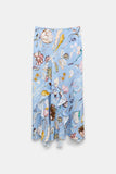 Dorothee schumacher rok bloemen blauw