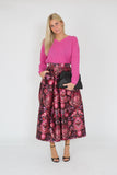 Lunatica rok roze print