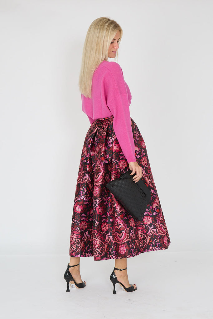 Lunatica rok roze print