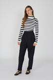 Semicouture broek marine