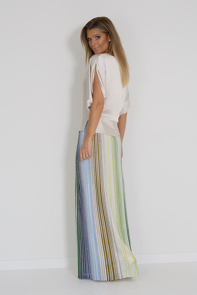 Missoni rok watergroen