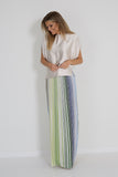 Missoni rok watergroen